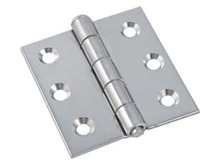 Cerniere In Acciaio Inox Perno Sfilabile Extrapesanti- - Mm.65X65X2,0 - 24 Pezzi