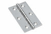 Cerniere Piane In Acciaio Inox Perno Fisso- - Mm.40X30X1,5 - 25 Pezzi