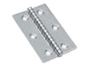 Cerniere Piane In Acciaio Inox Perno Fisso- - Mm.40X30X1,5 - 25 Pezzi