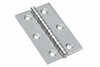 Cerniere Piane In Acciaio Inox Perno Fisso- - Mm.60X50X1,5 - 25 Pezzi