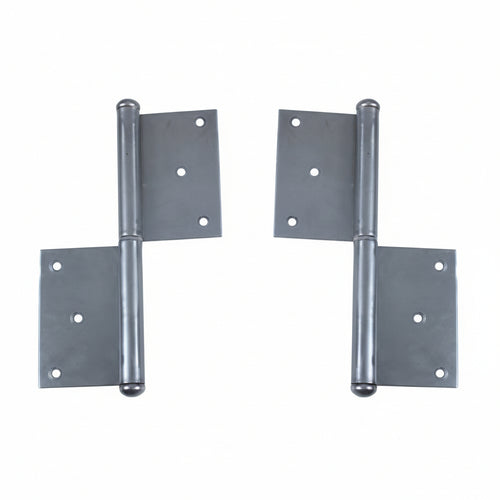 Cerniere In Grossezza In Ferro Lucido- - Mm.100X75 Sx - 12 Pezzi