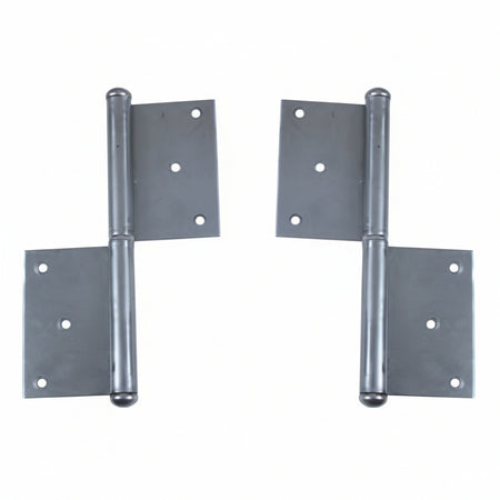 Cerniere In Grossezza In Ferro Lucido- - Mm.120X80 Sx - 12 Pezzi