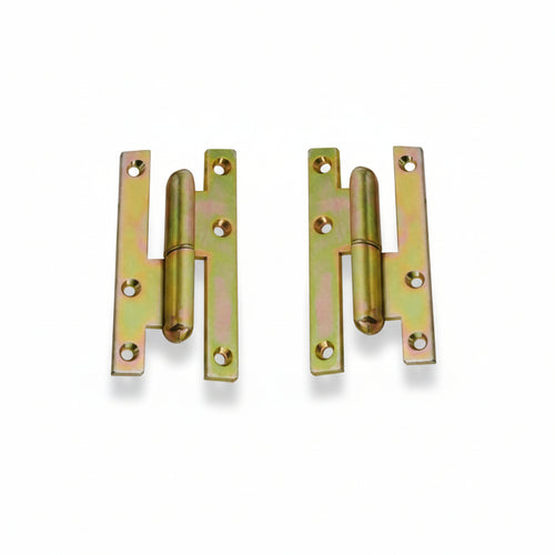 Cerniere Paumelles In Acciaio Tropicalizzato- - Mm.110X55X3,0 Dx - 12 Pezzi