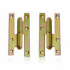 Cerniere Paumelles In Acciaio Tropicalizzato- - Mm.110X55X3,0 Sx - 12 Pezzi
