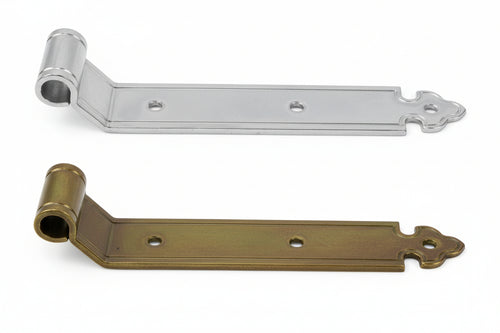 Bandelle Dritte Con Zanca A Filo- - Mm.200X35 - In Ferro Zincato Bianco - 6 Pezzi Didieffe