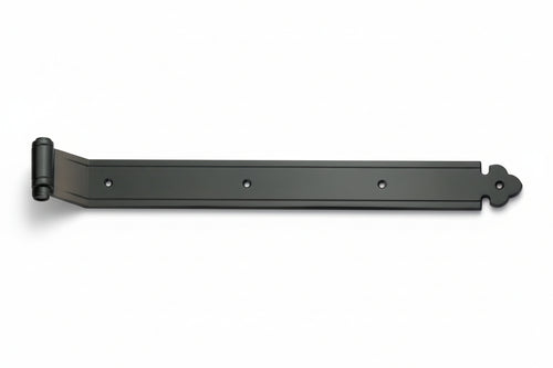 Bandelle Dritte Con Zanca A Filo- - Mm.350X35 - In Ferro Verniciato Nero - 6 Pezzi Didieffe