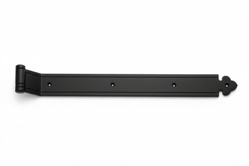 Bandelle Dritte Con Zanca A Filo- - Mm.400X35 - In Ferro Verniciato Nero - 6 Pezzi Didieffe