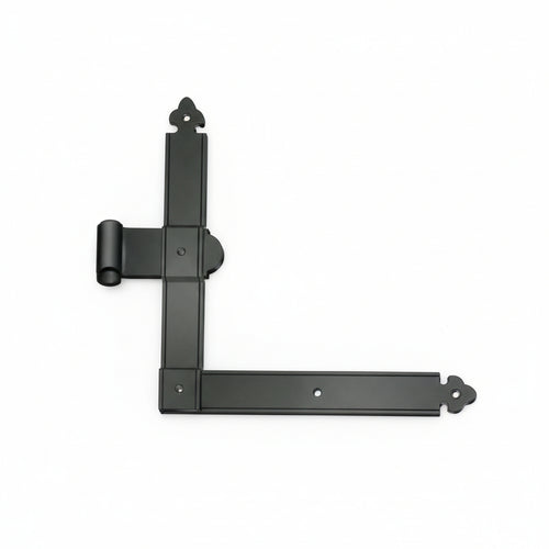 Bandelle Angolari Occhio Centrale- - Mm.260X30X260H. Sx - In Ferro Verniciato Nero - 6 Pezzi Didieffe