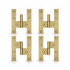 Maschietti Per Persiane Alla Romana- - Mm.193X100 Sx Interasse Mm.60 - 6 Pezzi Mrcas