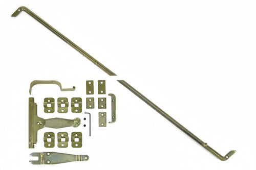 Spagnolette Per Finestra Complete In Kit Tropicalizzate- - Cm.160H. Per Finestra - 2 Pezzi Mrcas