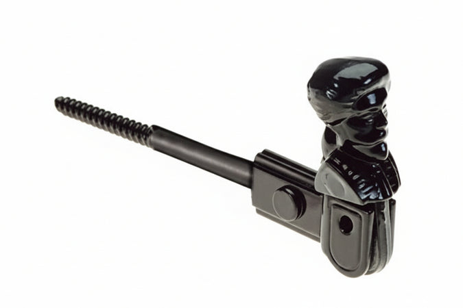 Fermapersiane Ad Omino Con Vite Senza Fermo- - Mm.140X60H. Verniciato Nero - 5 Pezzi