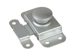 Targettes Con Incontro In Acciaio Zincato- - Mm.30X70H. - 12 Pezzi