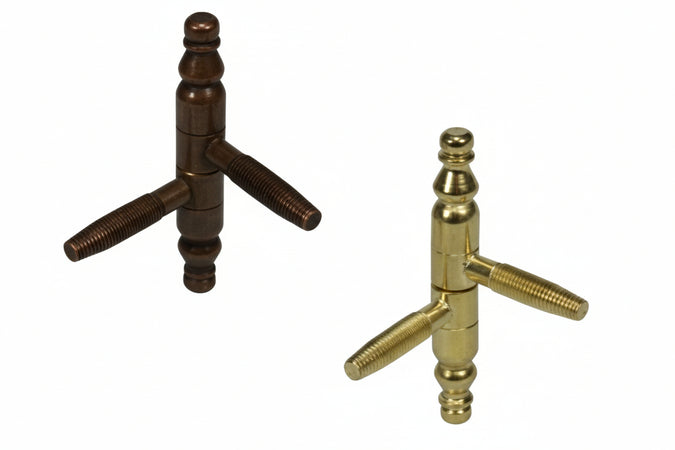 Cerniere Anuba Barocco In Acciaio- - Ø Mm.11 Mod.131 (E.00131.11.02) Bronzato - 20 Pezzi Agb