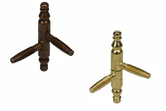 Cerniere Anuba Barocco In Acciaio- - Ø Mm.11 Mod.131 (E.00131.11.03) Ott.Verniciato - 10 Pezzi Agb