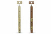 Catenacci A Leva Frontale Da Incasso- - Mm.150X16 Ottonato Verniciato (D.00320.15.03) - 20 Pezzi Agb
