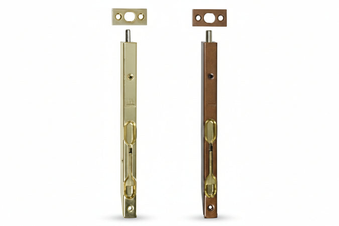 Catenacci A Leva Frontale Da Incasso- - Mm.150X16 Ottonato Verniciato (D.00320.15.03) - 20 Pezzi Agb