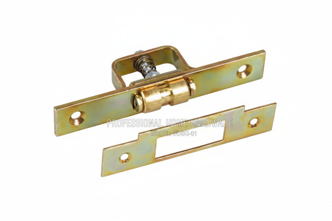 Cricchetto Di Arresto A Rullo Da Infilare Per Montanti- - Mm.16X100 (20816100) - 12 Pezzi Ibfm