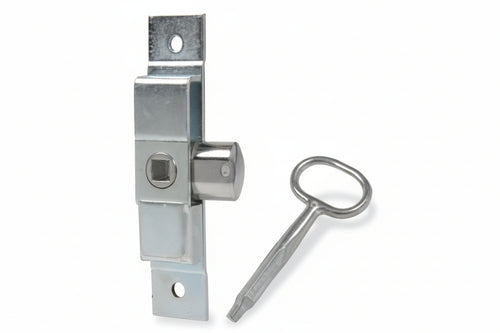 Chiusura A Tavellino In Acciaio Zincato Art.023G- - Mm.101X18 - 4 Pezzi Ibfm