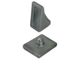 Perno Sferico Per Cardine Art.347- - Mm.70X62 - 6 Pezzi Combi