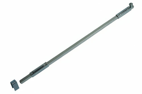 Catenaccio Verticale A Saldare Con Incontro Art.205- - Mm.500X Mm.10 - 5 Pezzi Combi
