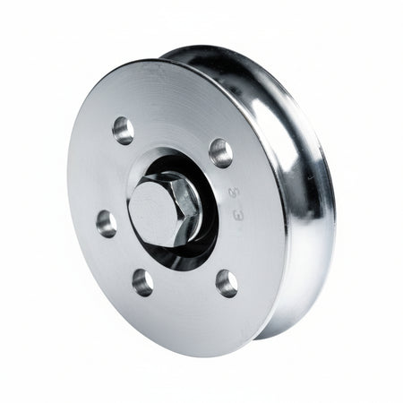 Ruota Cancelli Gola Semitonda Art.310 Mm.100X22 Comunello