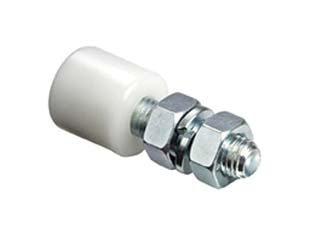 Oliva A Rullo In Nylon Per Scorrevoli Art.243- - Mm.75, Rullo Ø Mm.30 - 4 Pezzi Comunello