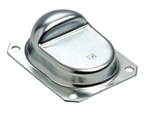 Battente Arresto Fissare Art.166- - Mm.130X100X43 - 2 Pezzi Comunello