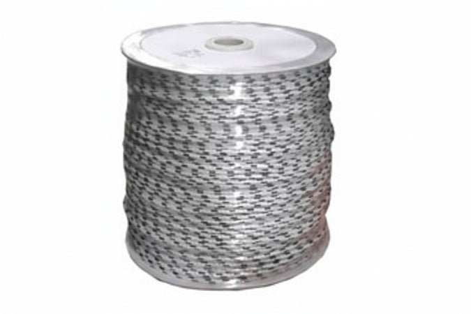 Corda Treccia Bianca Con Segnalino- - Ø Mm.10 Peso Circa Gr.80 Al Mt - 16 Chilo