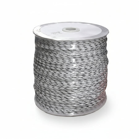 Corda Treccia Bianca Con Segnalino- - Ø Mm.20 Peso Circa Gr.320 Al Mt - 16 Chilo