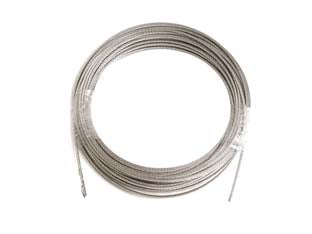 Fune Metallica In Acciaio Zincato In Rotolini Ø Mm.4 In Rotoli Da Mt.25, 72 Fili