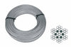 Fune Metallica In Acciaio Inox Aisi 316 49 Fili- - Ø Mm.3,0Xmt.25 - 1 Matassa