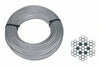 Fune Metallica In Acciaio Inox Aisi 316 49 Fili- - Ø Mm.6,0Xmt.50 - 1 Matassa