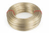 Cavetto Acciaio Ottonato Rivestito In Pvc Trasparente- - Ø Mm.8 In Rotoli Da Mt.100 - 100 Mt