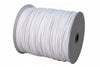 Cavetto Acciaio Ottonato Rivestito In Pvc Bianco- - Ø Mm.6 In Rotoli Da Mt.350 - 350 Mt