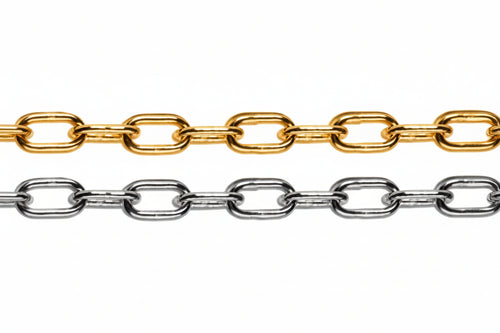 Catena Genovese In Matassine- - N° 8 Maglia Ee ¸ Mm.13 Ferro Nichelato - 25 Mt