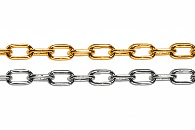 Catena Genovese In Matassine- - N° 8 Maglia Ee ¸ Mm.13 Ferro Nichelato - 25 Mt