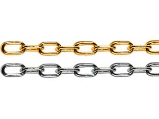 Catena Genovese In Matassine- - N°10 Maglia Ee ¸ Mm.14 Ferro Nichelato - 25 Mt