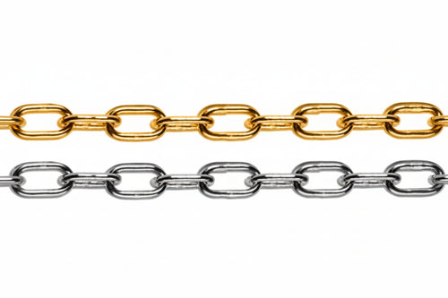 Catena Genovese In Matassine- - N°12 Maglia Ee ¸ Mm.16 Ferro Nichelato - 25 Mt