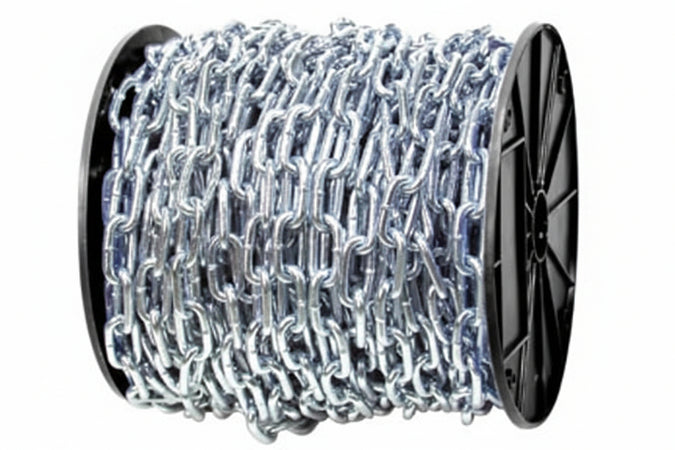 Catena Genovese Zincata In Rotoli- - N°14 Maglia Ee ¸ Mm.22 In Rotoli Da Mt.150 - 1 Rotolo Quality