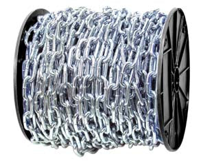 Catena Genovese Zincata In Rotoli- - N°16 Maglia Ee ¸ Mm.28 In Rotoli Da Mt.100 - 1 Rotolo Quality