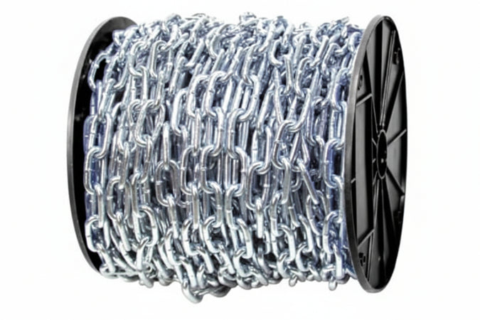 Catena Genovese Zincata In Rotoli- - N°32 Maglia Ee ¸ Mm.11 In Rotoli Da Mt.10 - 1 Rotolo Quality