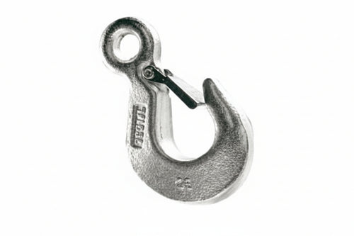 Gancio Con Fermo Di Sicurezza- - Portata Kg.500 - 5 Pezzi