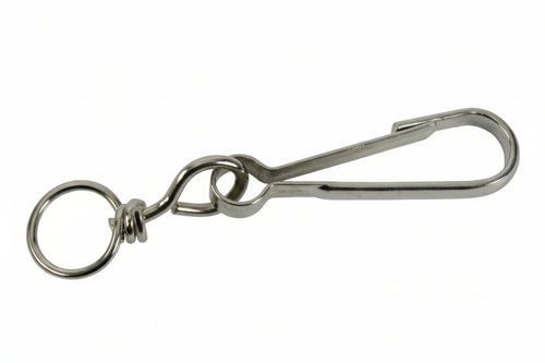 Moschettoni Simplex Con Givolare In Acciaio Zincato- - Mm.30 - 50 Pezzi