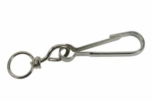 Moschettoni Simplex Con Givolare In Acciaio Zincato- - Mm.50 - 50 Pezzi