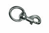 Moschettoni Redine Con Girello In Ottone Nichelato- - Mm.110 Con Asola Da Mm.28 - 5 Pezzi