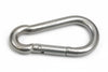 Moschettoni Da Pompiere In Acciaio Inox- - Mm.100X10 - 5 Pezzi