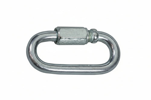Maglie Di Giunzione In Acciaio Nichelato- - Ø Mm.6X59X27 - 100 Pezzi