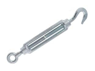 Tenditore Occhio E Gancio- - Ø Mm.14 9/16 - 10 Pezzi Quality