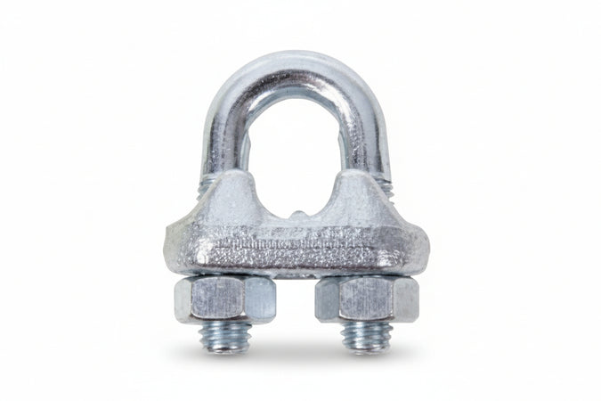 Morsetti In Acciaio Zincati Art.8016- - Ø Mm.10 3/8 - 30 Pezzi Robur