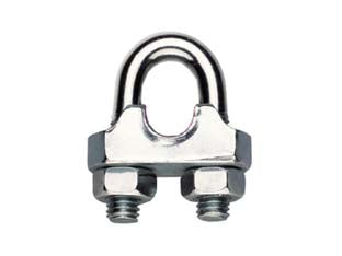 Morsetti A Cavallotto In Acciaio Inox Art.8416- - Ø Mm.4 5/32 - 10 Pezzi Robur